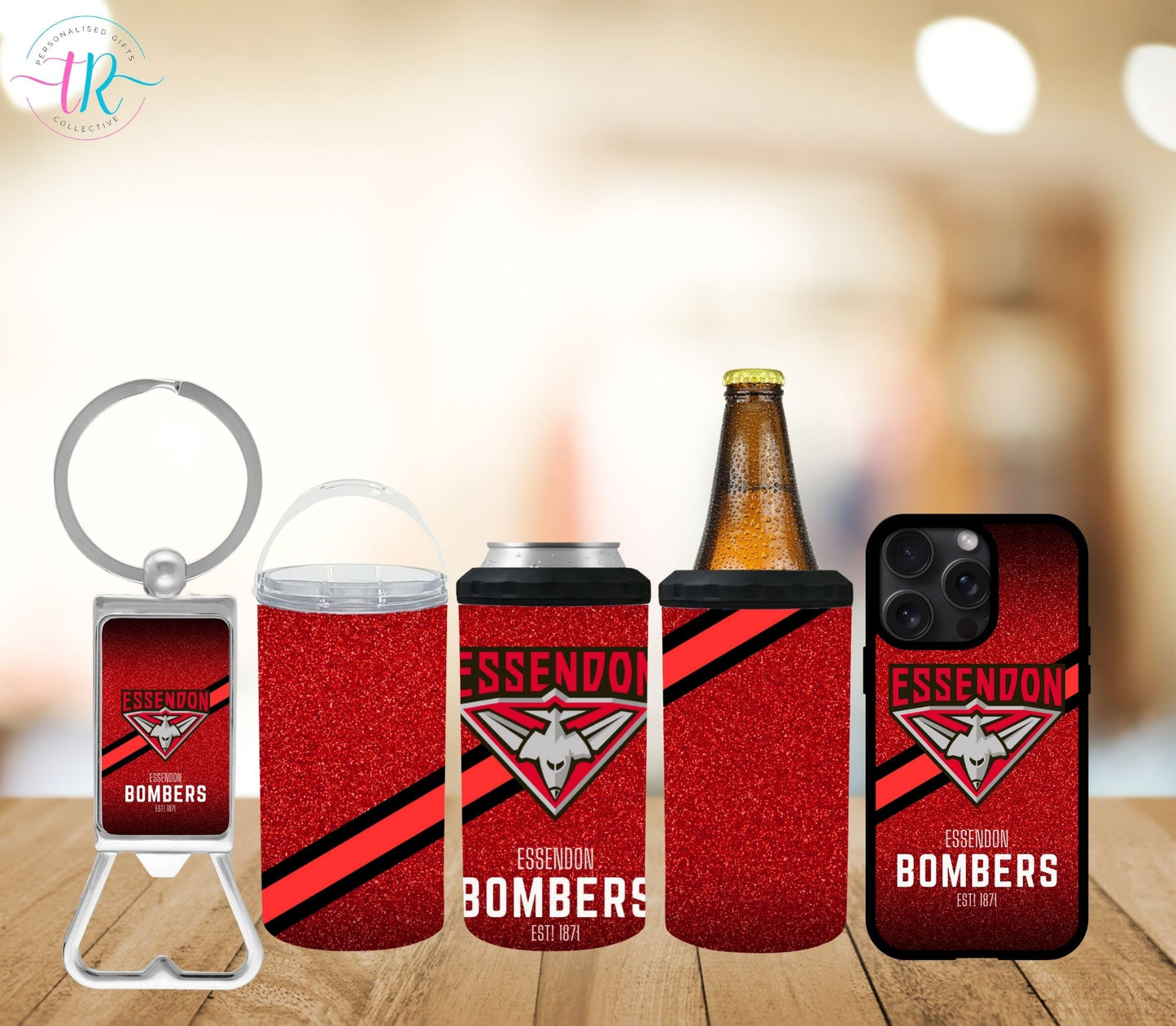 4-in-one-can-cooler-keychain-bottle-opener-phone-cases-set-Essendon-tr-collective-front