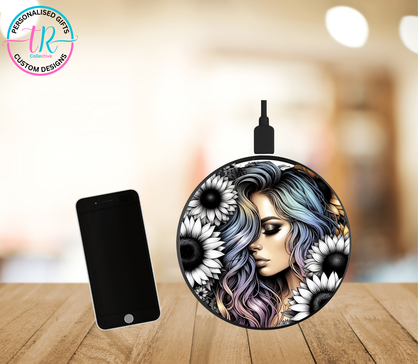 wireless-phone-charger-wireless-charging-wireless-charger-floral-girl-TR-collective-front