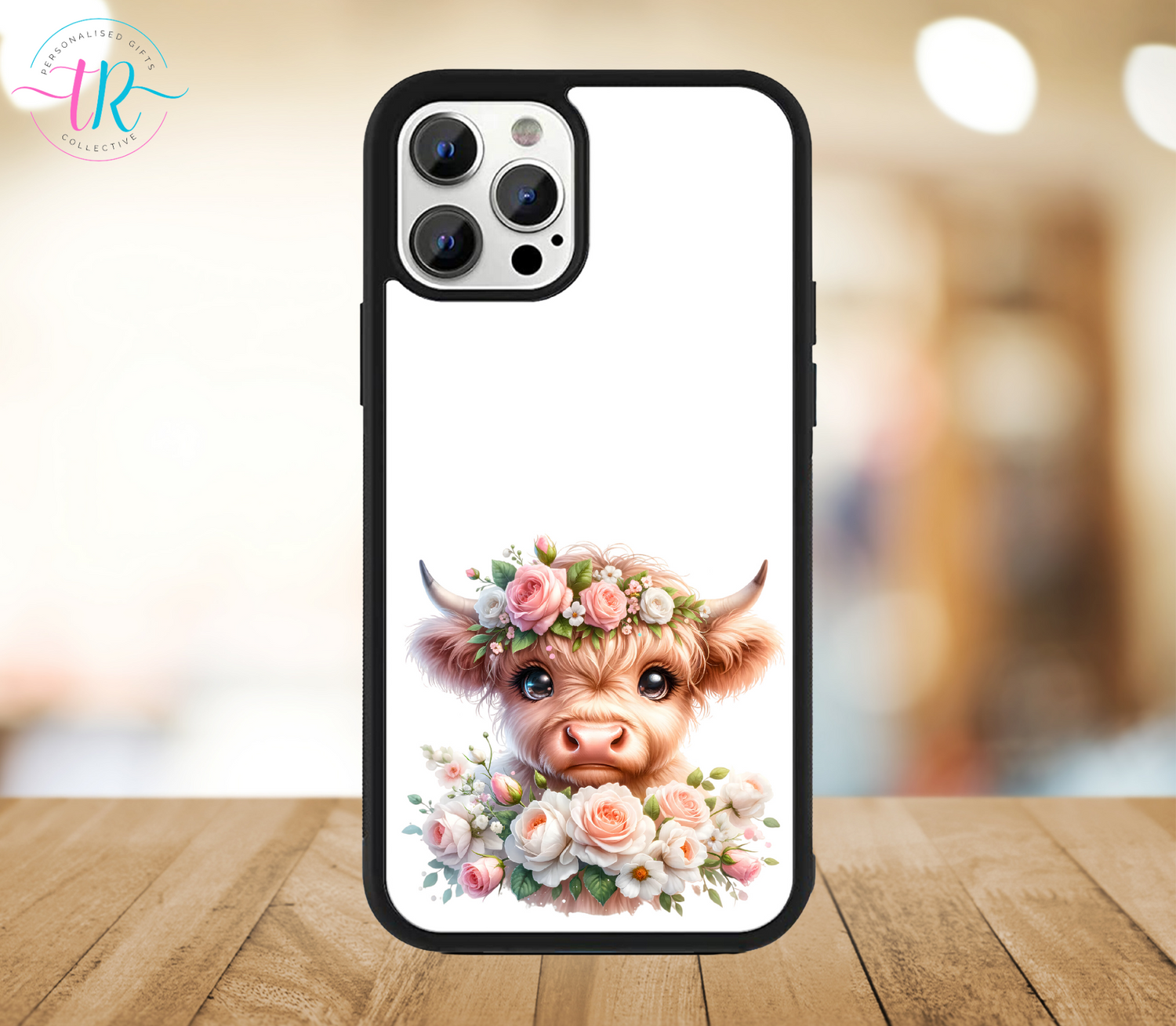 phone-cases-iphone-case-samsung-case-Highland-Cow-White-Roses-TR-collective-front