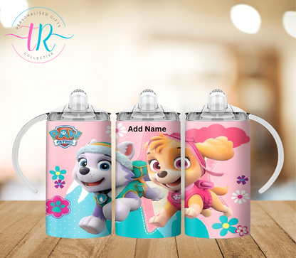 12oz-sippy-cup-sippy-sippy-cup-sky-and-everest-add-name-TR-collective-front