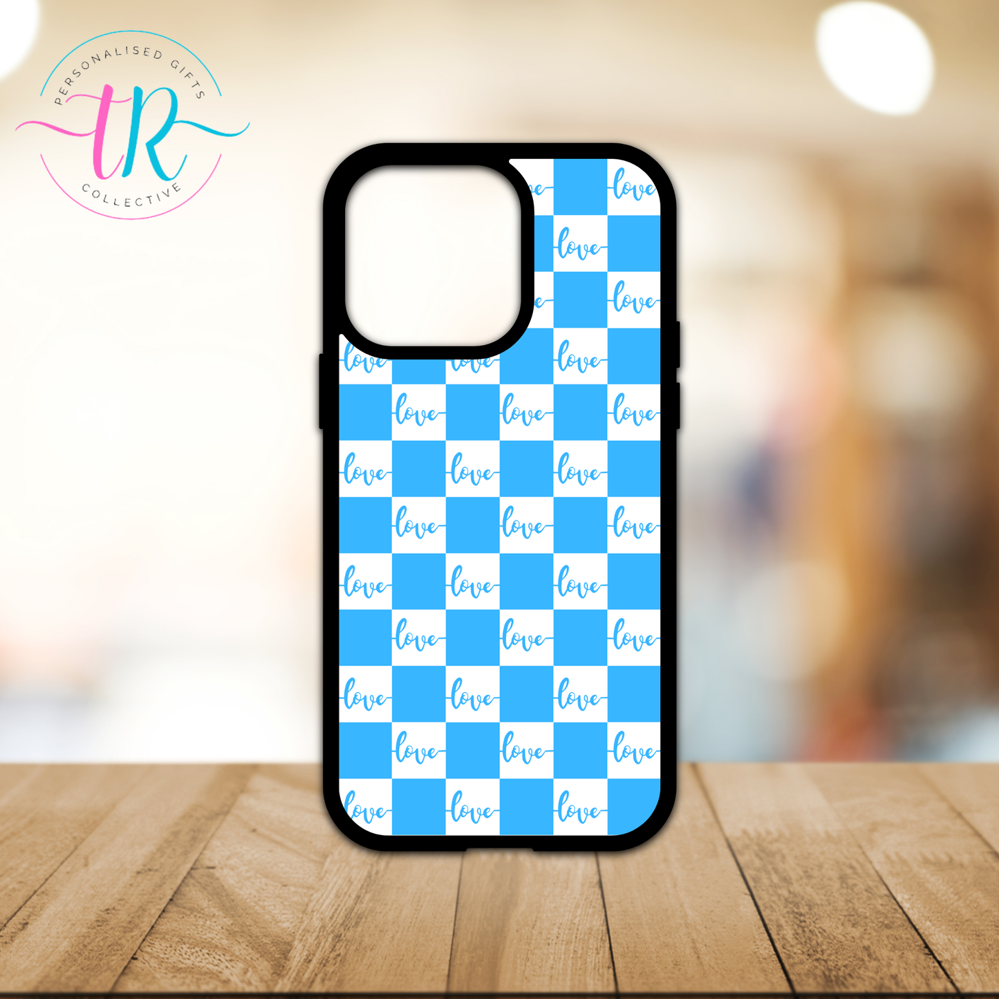 Custom Phone Case - Blue Love