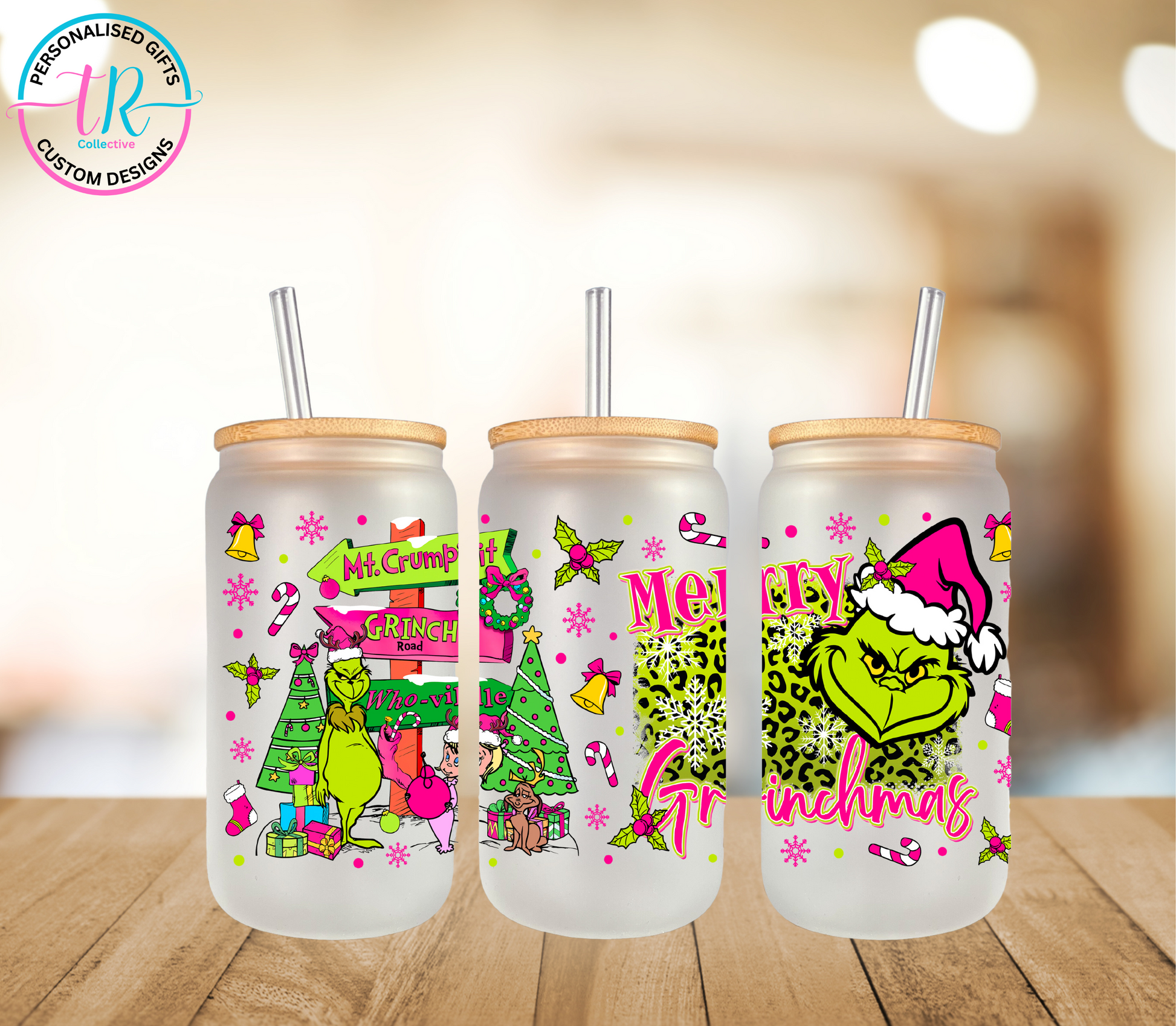 16oz-glass-tumbler-glass-can-glass-tumbler-with-straw-Grinchmas-TR-collective-front