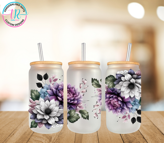 16oz-glass-tumbler-glass-can-glass-tumbler-with-straw-flowers-TR-collective-front