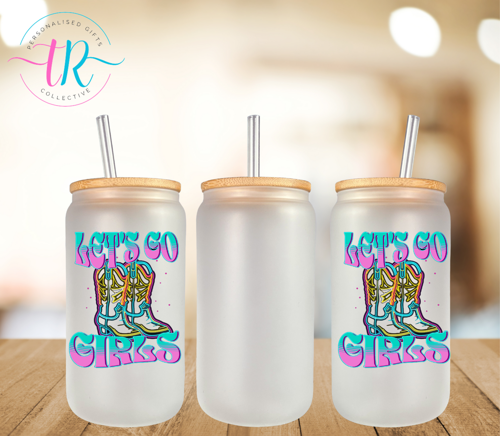 16oz-glass-tumbler-glass-can-glass-tumbler-with-straw-lets-go-girls-TR-collective-front