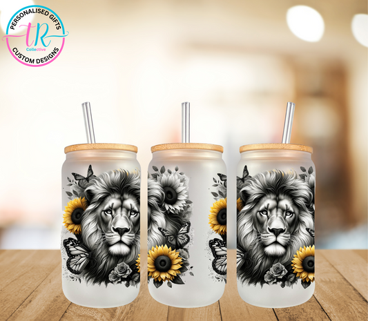 16oz-glass-tumbler-glass-can-glass-tumbler-with-straw-lion-TR-collective-front