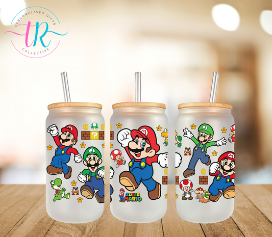 16oz-glass-tumbler-glass-can-glass-tumbler-with-straw-mario-TR-collective-front