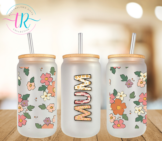 16oz-glass-tumbler-glass-can-glass-tumbler-with-straw-mum-flowers-TR-collective-front