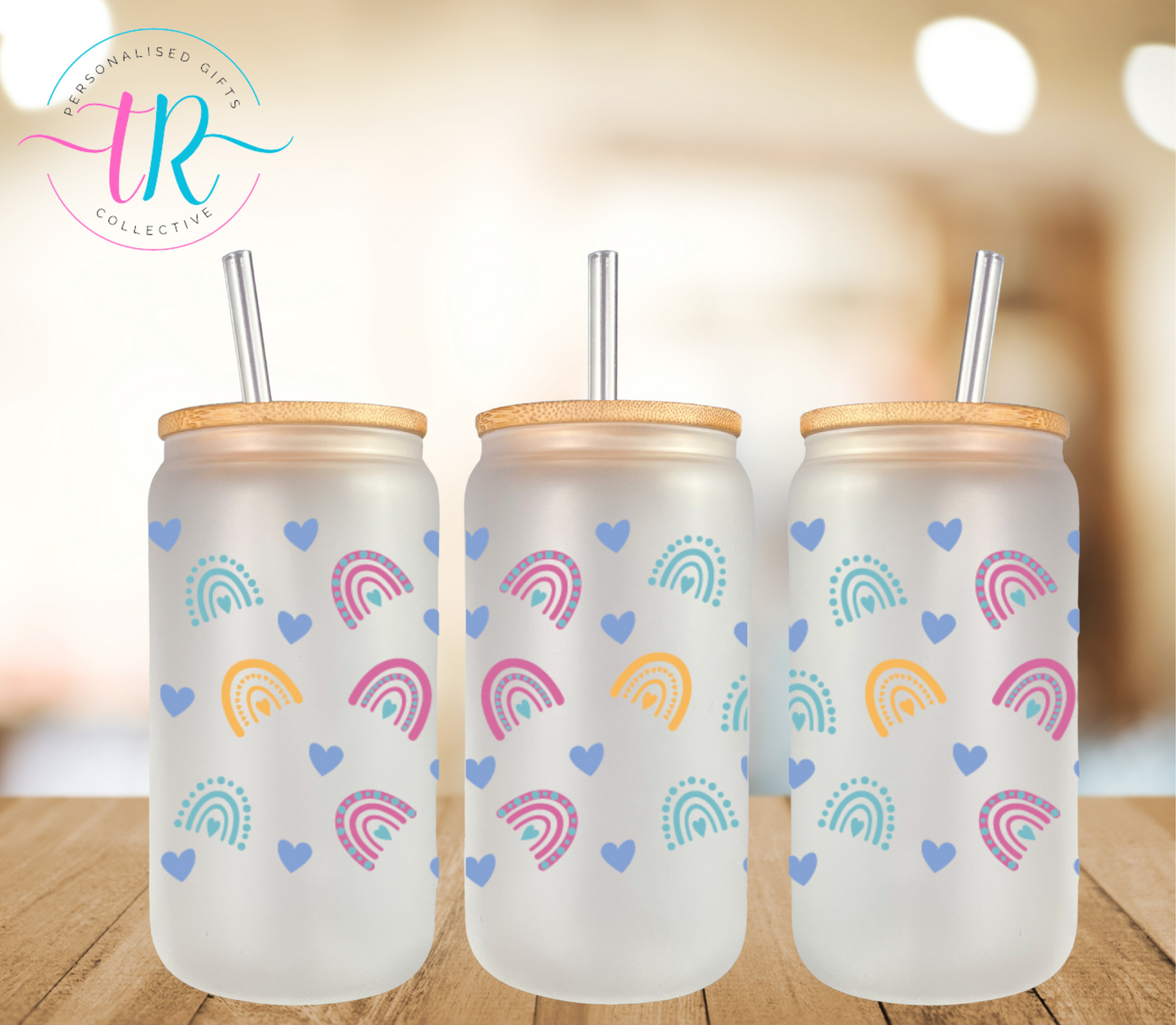 16oz-glass-tumbler-glass-can-glass-tumbler-with-straw-rainbows-TR-collective-front