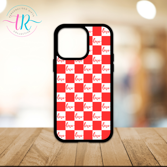 Custom Phone Case - Red Love