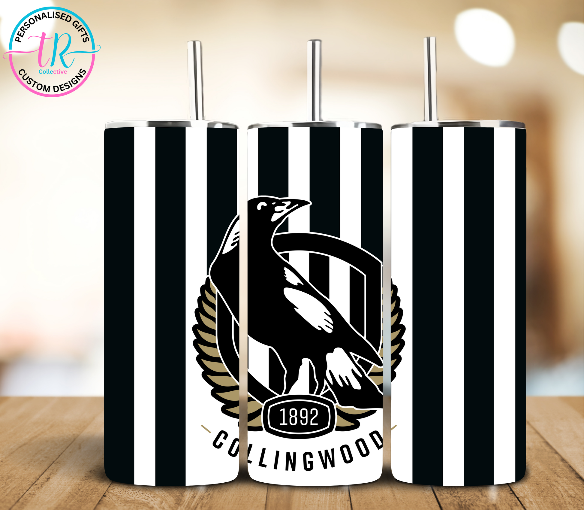 20oz-tumbler-coffee-tumbler-AFL-collingwood-TR-collective-front