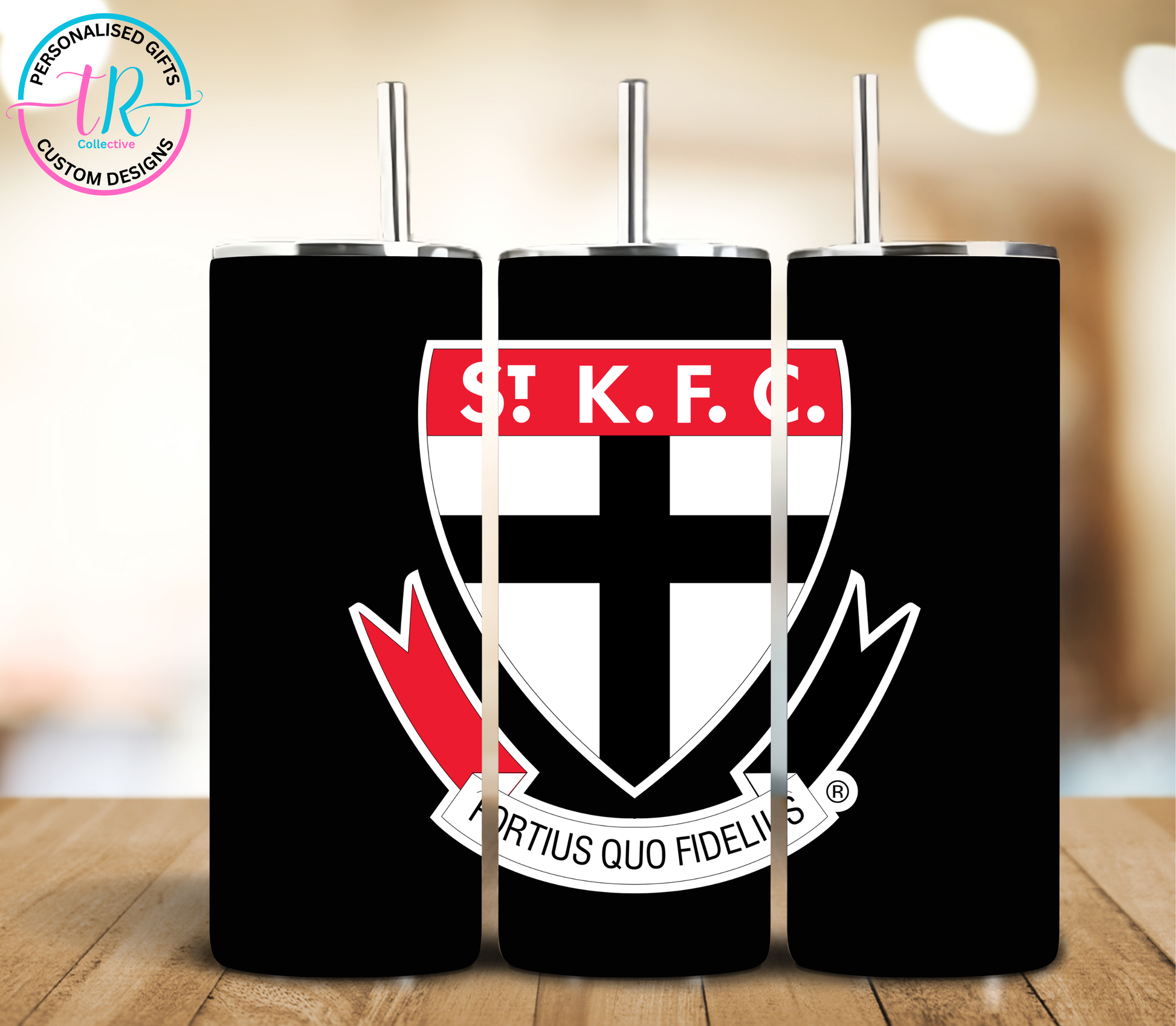 20oz-tumbler-coffee-tumbler-AFL-st-kilda-TR-collective-front