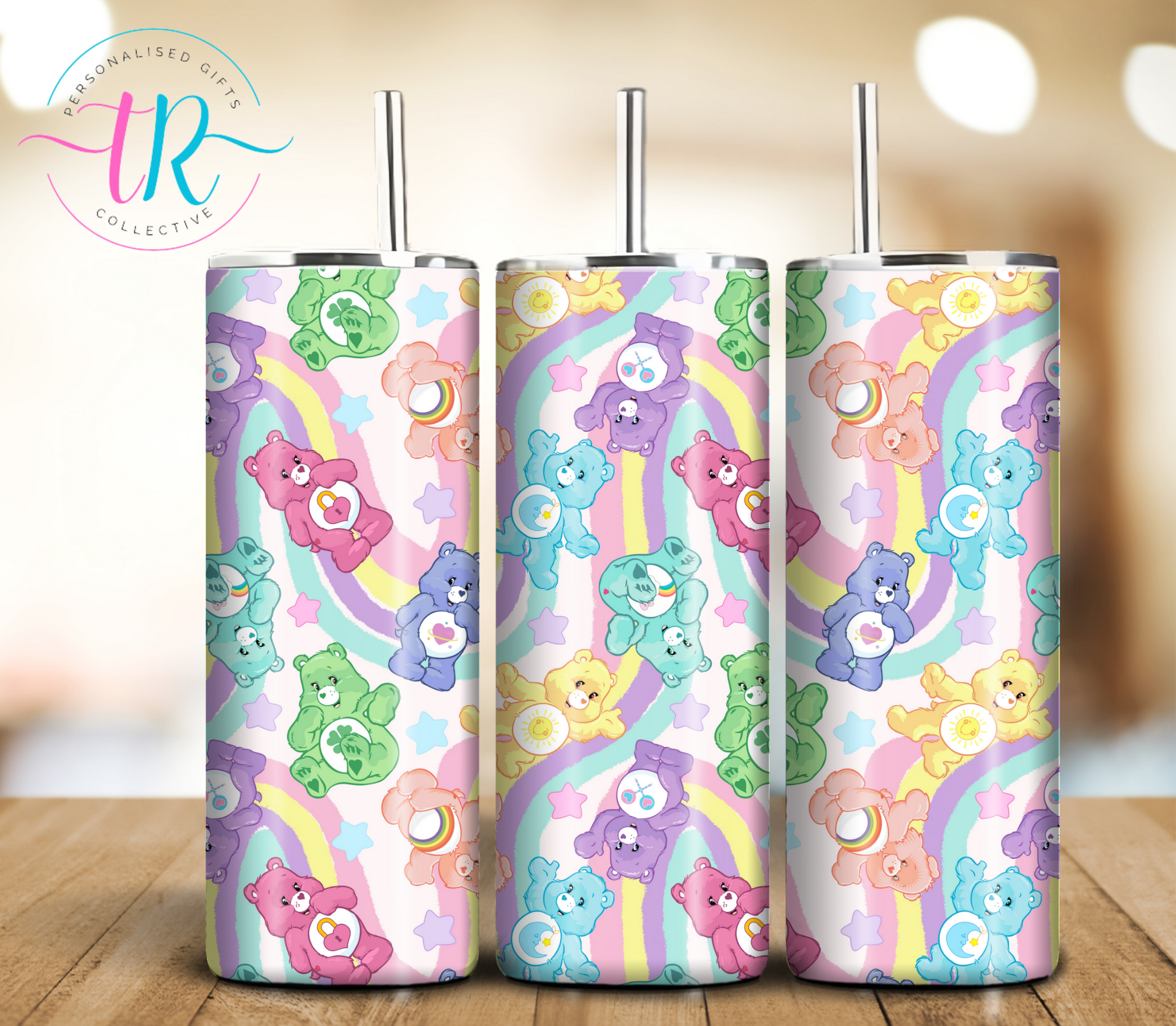 20oz-tumbler-coffee-tumbler-tumbler-cup-Care-bears-TR-collective-front