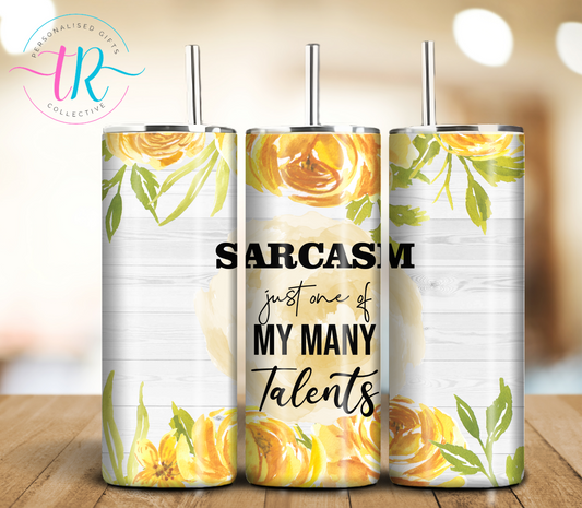 20oz-tumbler-coffee-tumbler-tumbler-cup-sarcasm-talents-TR-collective-front