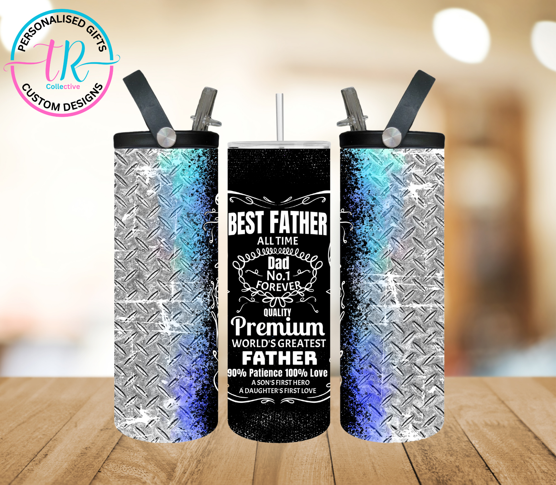 20oz-water-bottle-insulated-water-bottle-drink-bottle-Best-Father-TR-collective-front