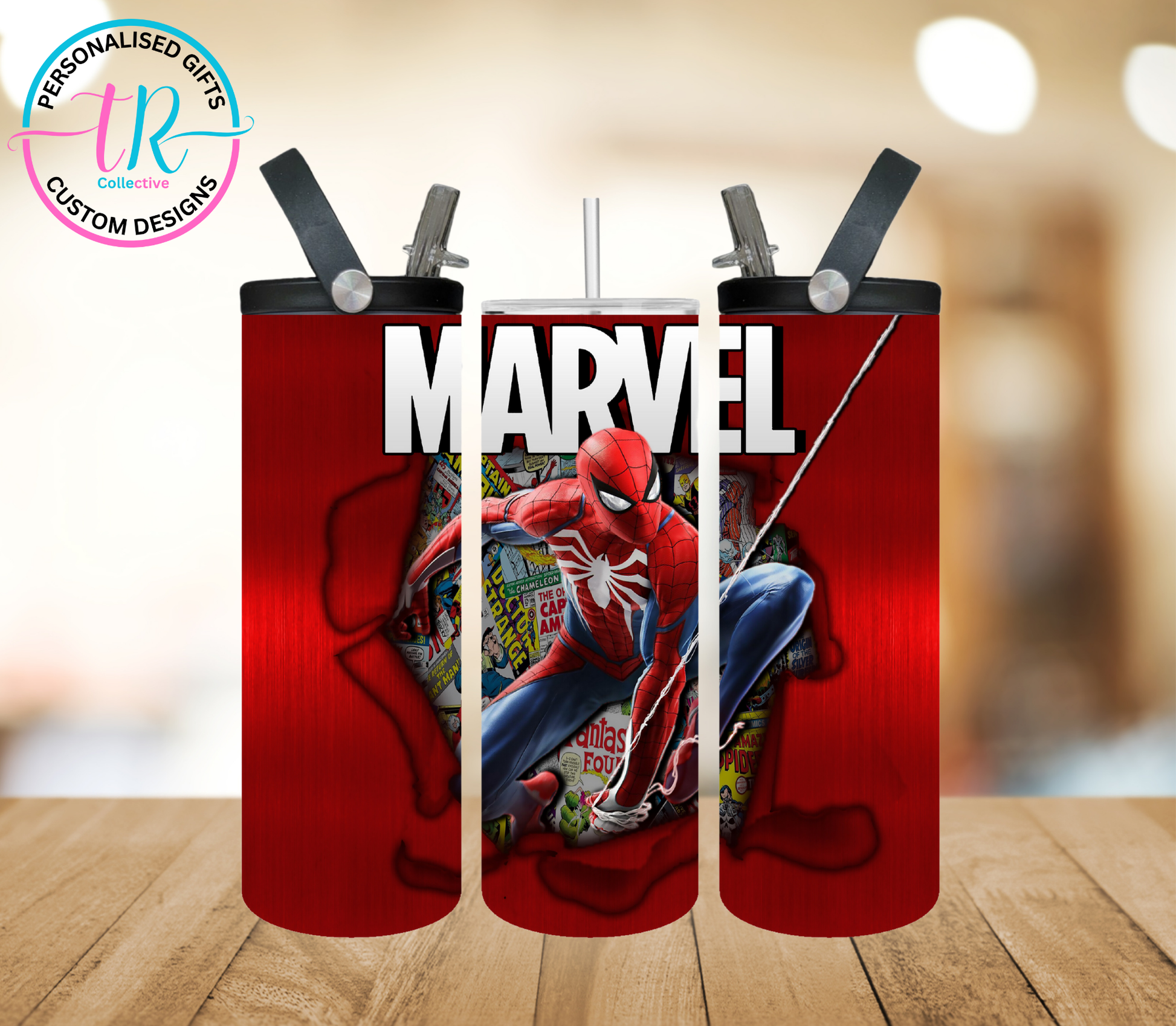 20oz-water-bottle-insulated-water-bottle-drink-bottle-Marvel-TR-collective-front