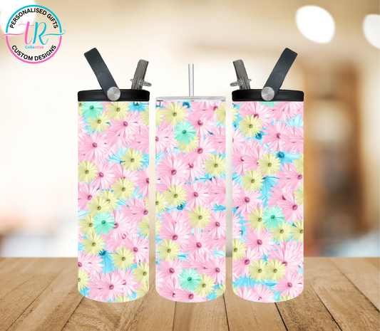 20oz-water-bottle-insulated-water-bottle-drink-bottle-daisy-girl-TR-collective-front