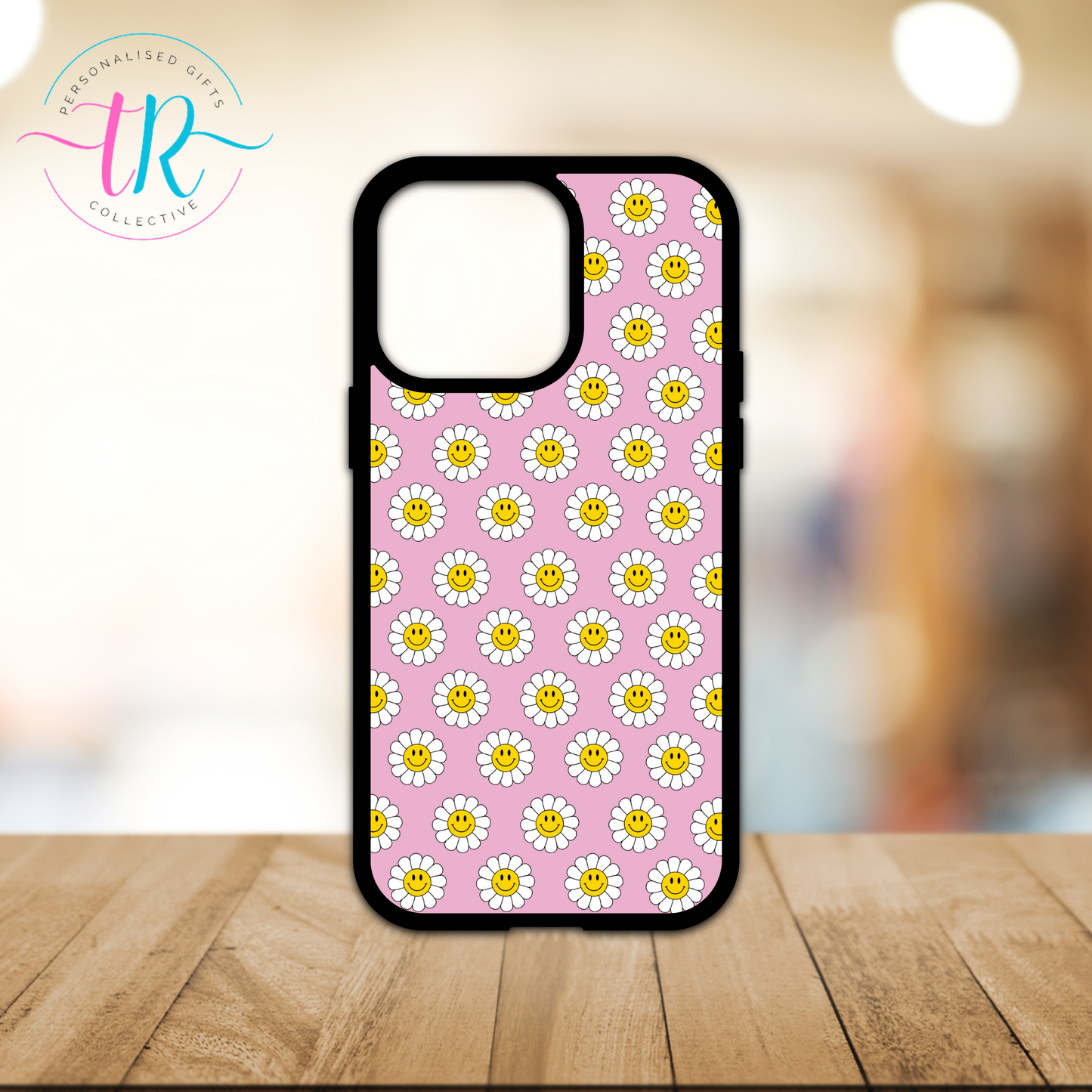 Custom Phone Case - Pink Daisy