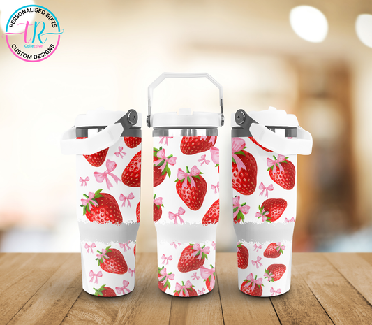 30oz-tumbler-30oz-tumbler-with-handle-travel-mug-strawberry-bows-TR-Collective-shop