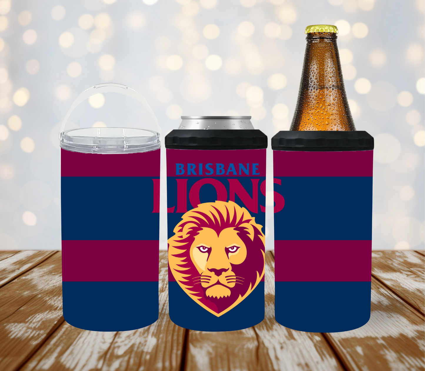 4-in-1-stubby-can-cooler-tumbler-stubby-holder-can-cooler-Brisbane-lions-TR-Collective-front