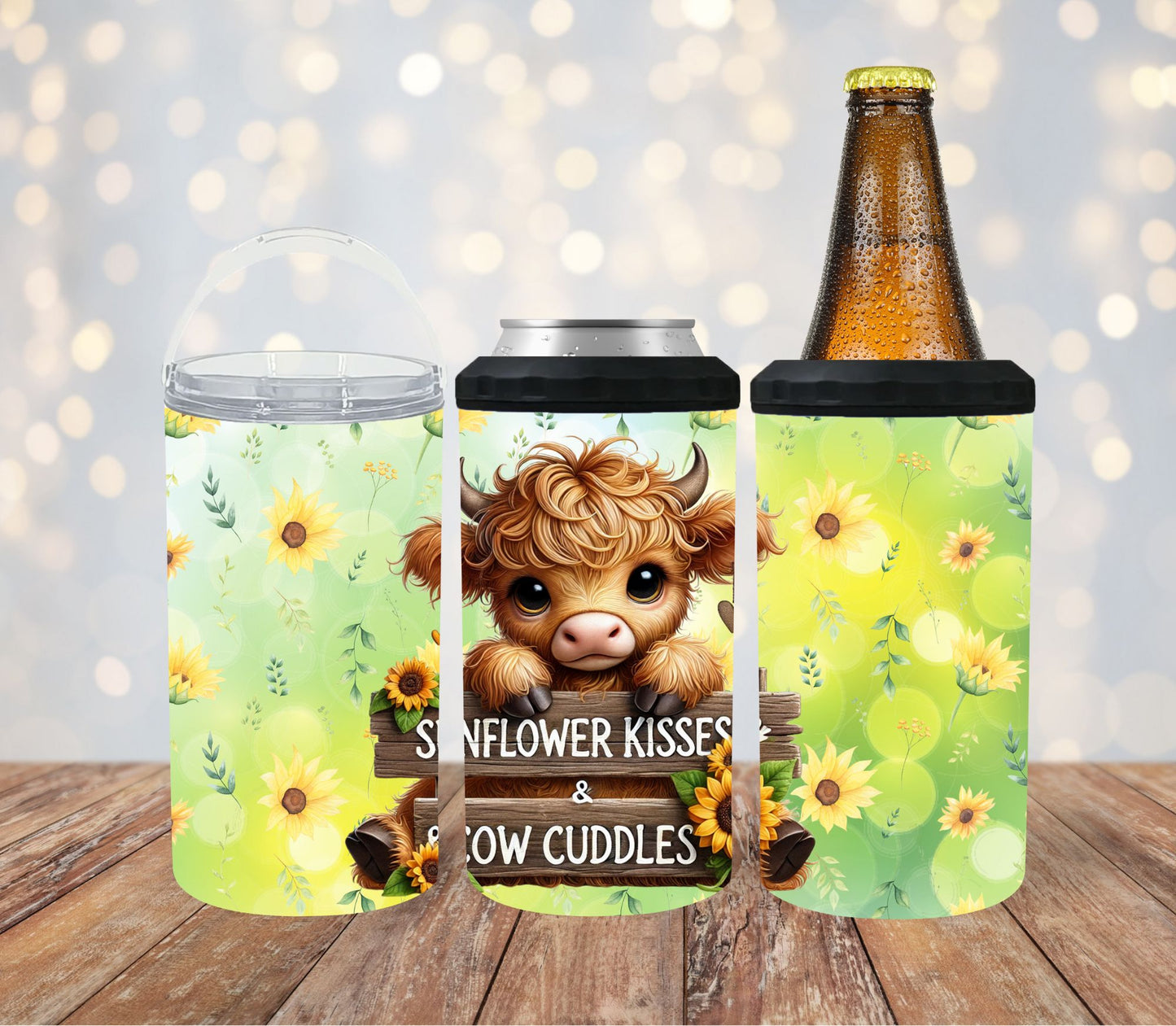 4-in-1-stubby-can-cooler-tumbler-stubby-holder-can-cooler-sunflower-kisses-TR-Collective-front