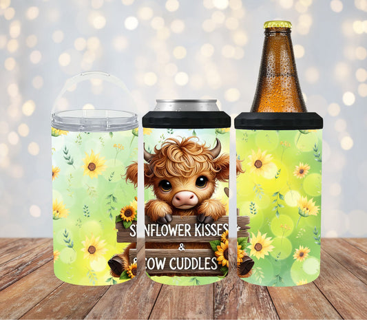 4-in-1-stubby-can-cooler-tumbler-stubby-holder-can-cooler-sunflower-kisses-TR-Collective-front