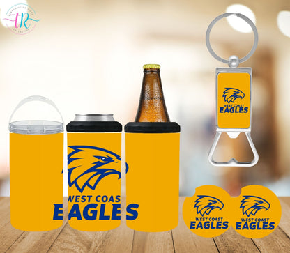 4-in-one-can-cooler-keychain-bottle-opener-coaster-set-Eagles-tr-collective-front