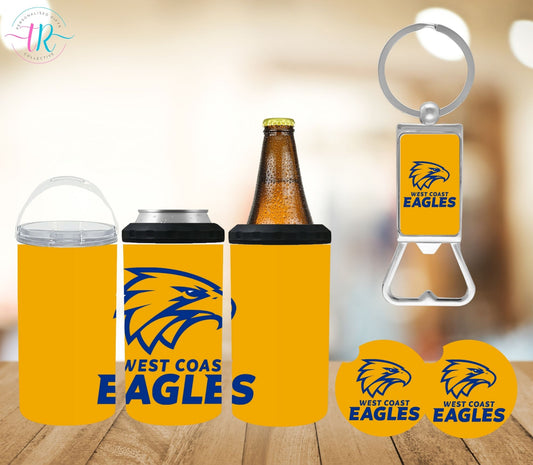 4-in-one-can-cooler-keychain-bottle-opener-coaster-set-Eagles-tr-collective-front