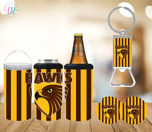 4-in-one-can-cooler-keychain-bottle-opener-coaster-set-Hawks-tr-collective-front