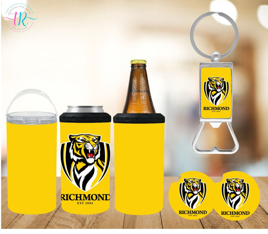 4-in-one-can-cooler-keychain-bottle-opener-coaster-set-Richmond-tr-collective-front