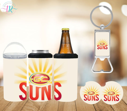 4-in-one-can-cooler-keychain-bottle-opener-coaster-set-Suns-tr-collective-front