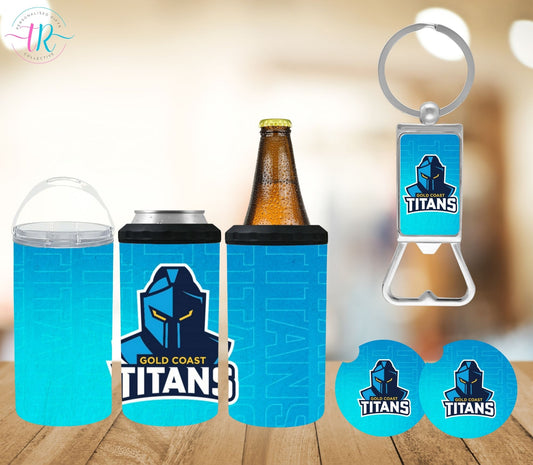 4-in-one-can-cooler-keychain-bottle-opener-coaster-set-Titans-tr-collective-front