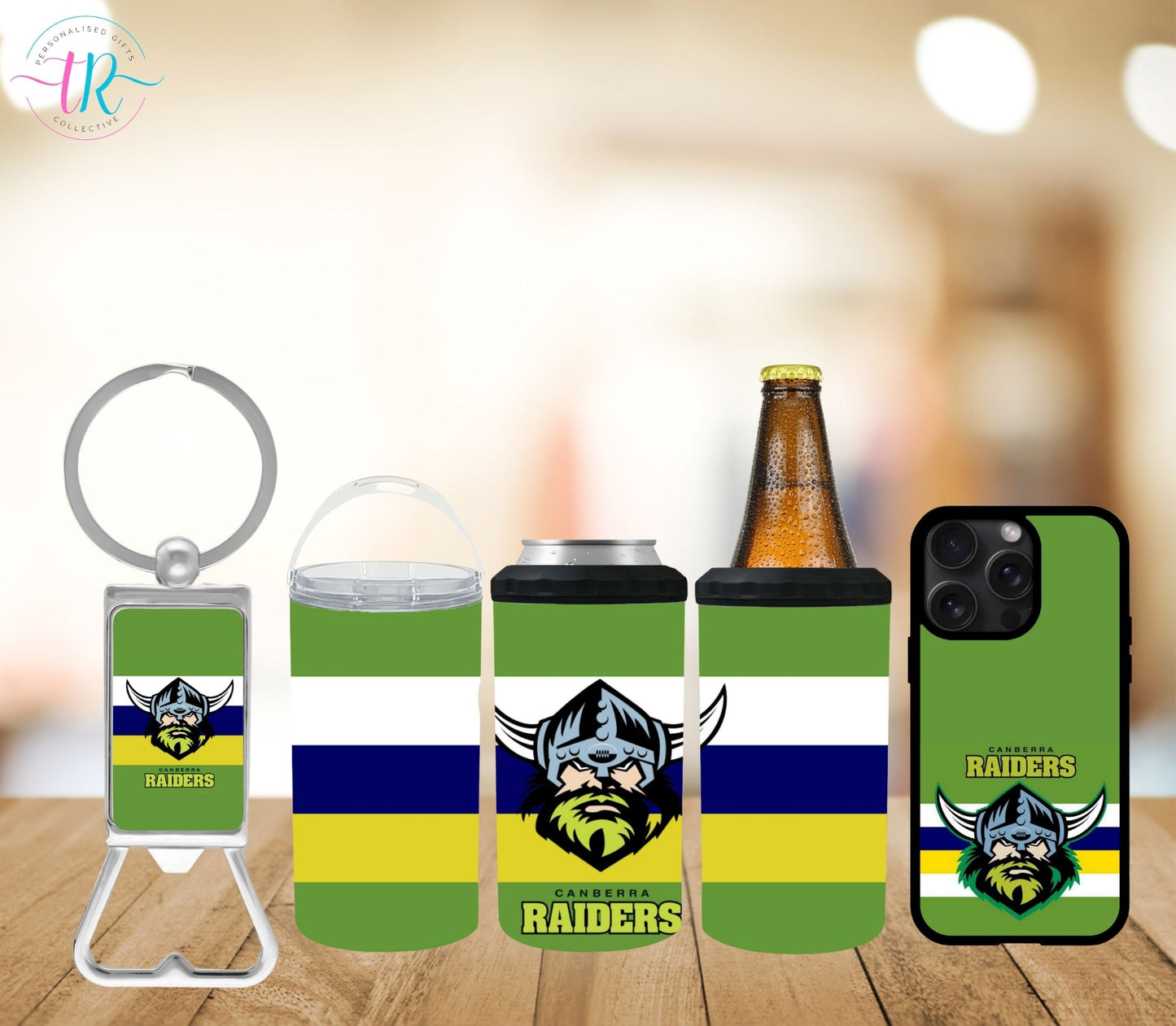 4-in-one-can-cooler-keychain-bottle-opener-phone-case-set-Raiders-tr-collective-front