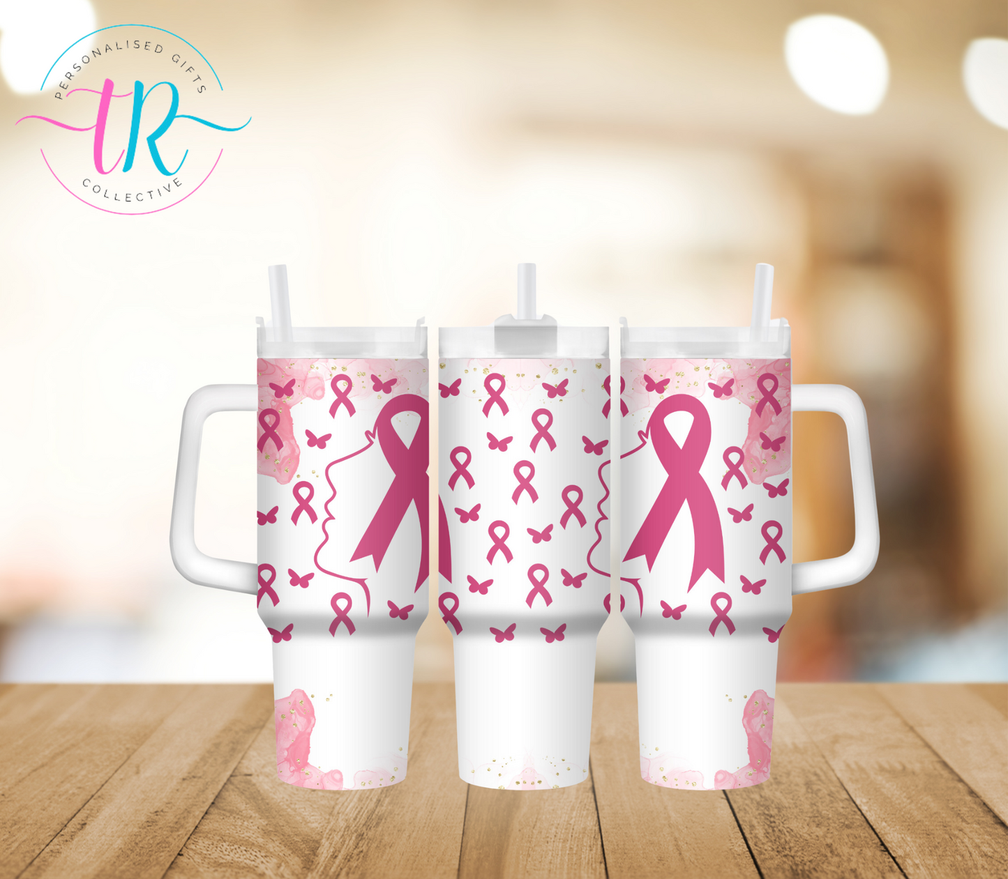 40oz-tumbler-tumbler-tumbler-cup-Pink-Ribbons-TR-collective-FRONT