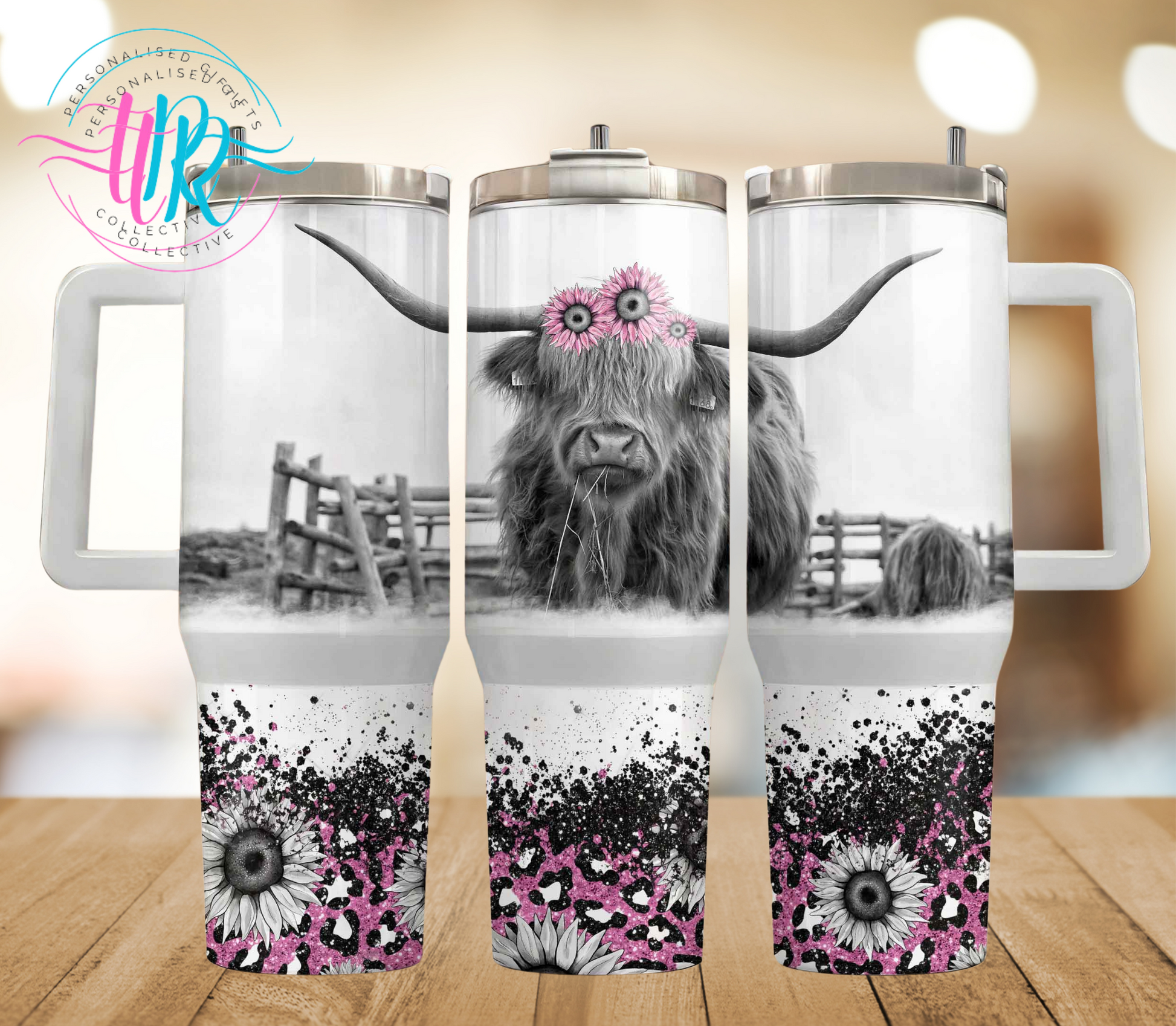 40oz-tumbler-tumbler-tumbler-cup-black-and-white-hightland-TR-collective-front