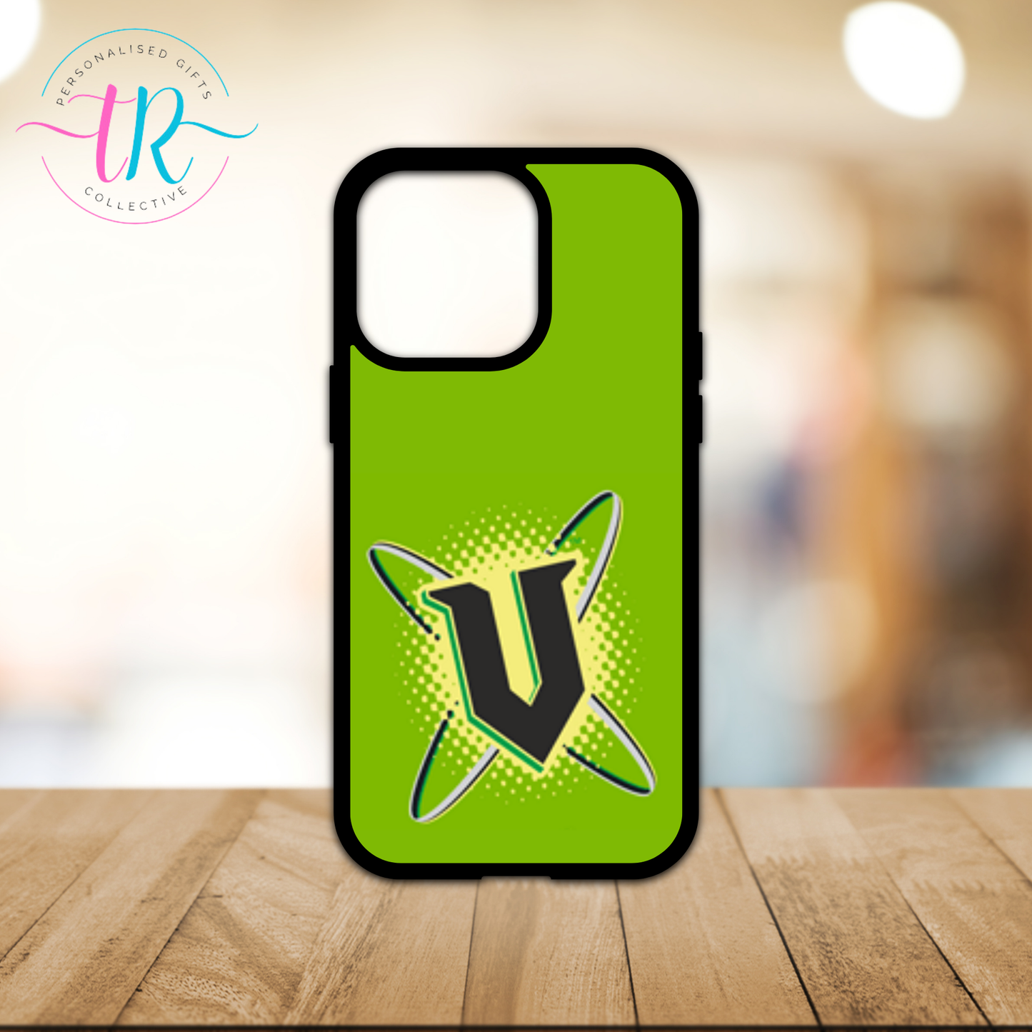 Custom Phone Case - V Green