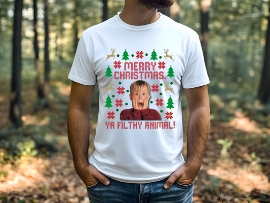 Adult-christmas-shirt-family-christmas-shirt-christmas-shirts-mens-filthy-animal-TR-Collective-front