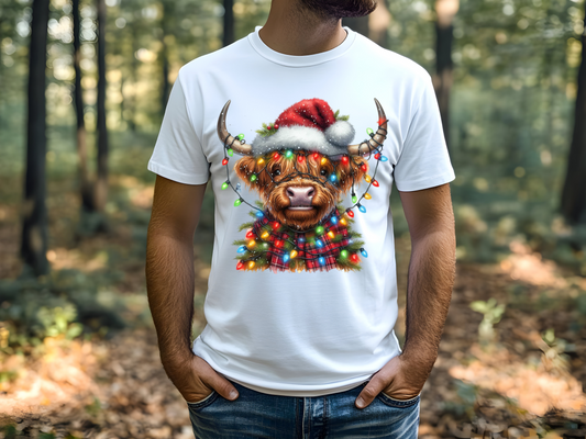 Adult-christmas-shirt-family-christmas-shirt-christmas-shirts-mens-highland-christmas-TR-Collective-front