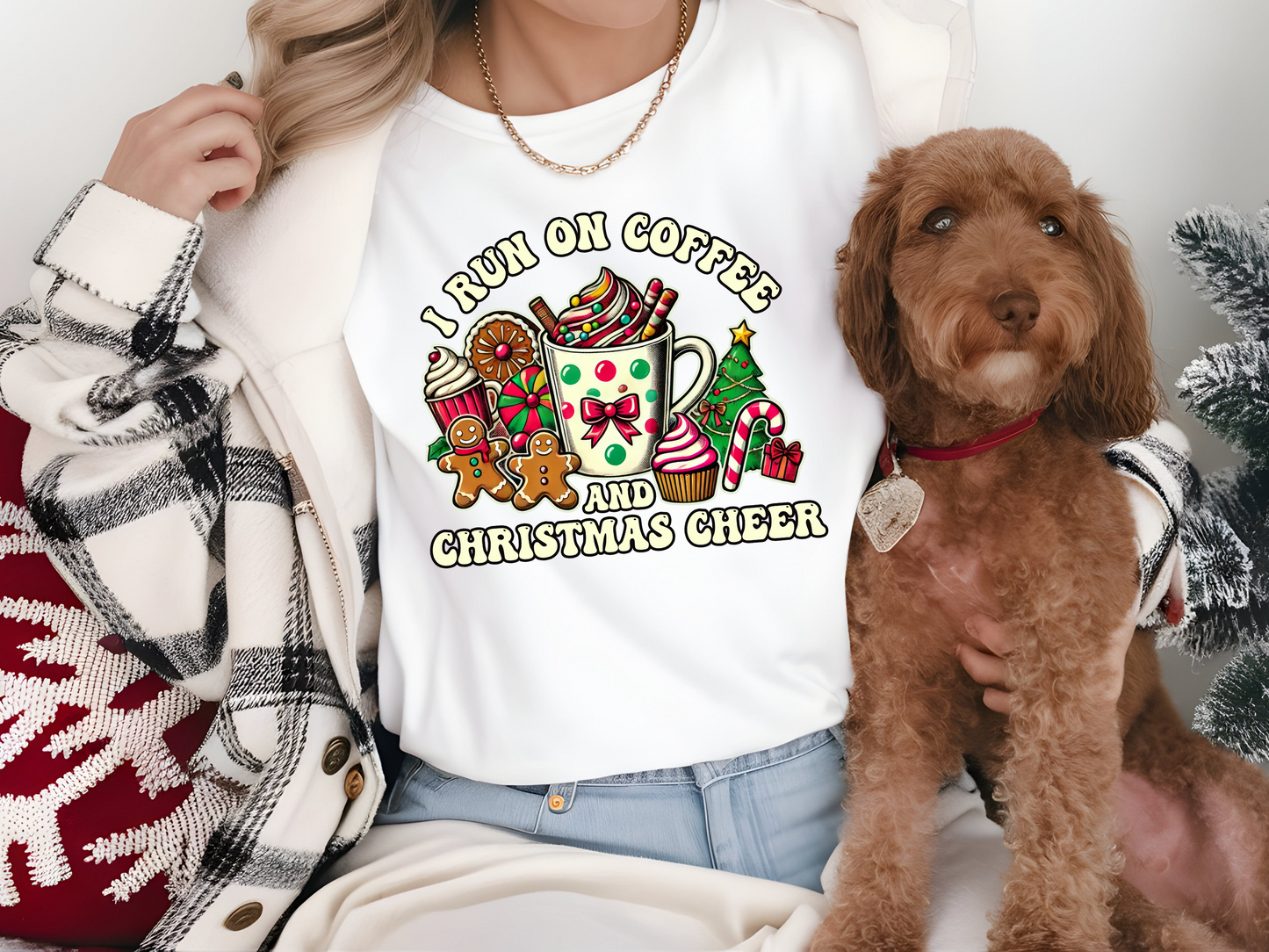 Adult-christmas-shirt-family-christmas-shirt-christmas-shirts-womens-christmas-and-coffee-TR-Collective-front