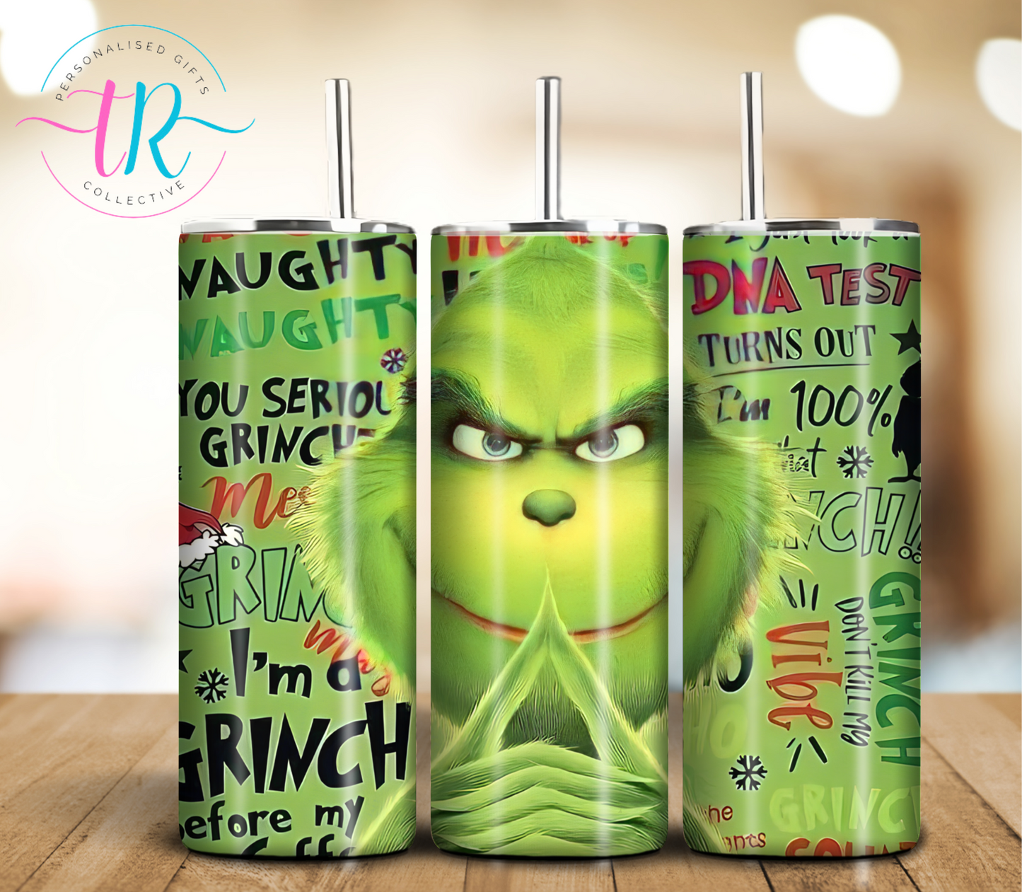 Christmas-20oz-tumbler-coffee-tumbler-tumbler-grinch-vibe-TR-collective-front