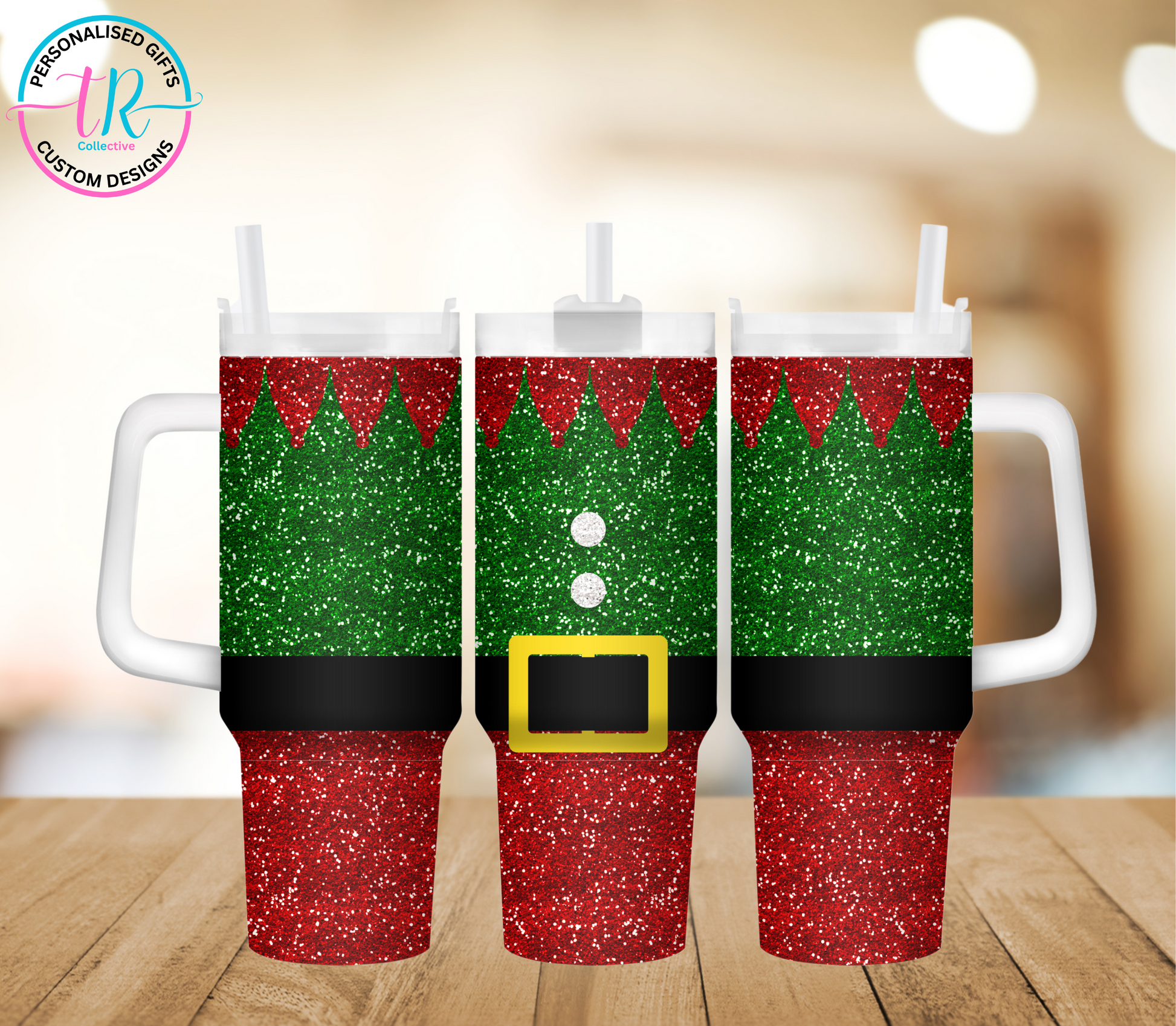 Christmas-40oz-tumbler-40oz-tumbler-tumbler-cup-drive-elf-TR-collective-front