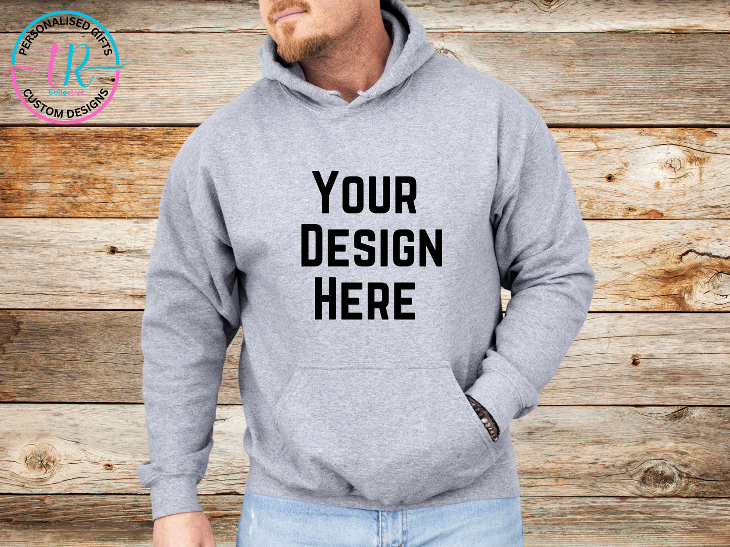 Custom-hoodies-mens-hoodie-jumper-design-your-own-gray-TR-collective-front