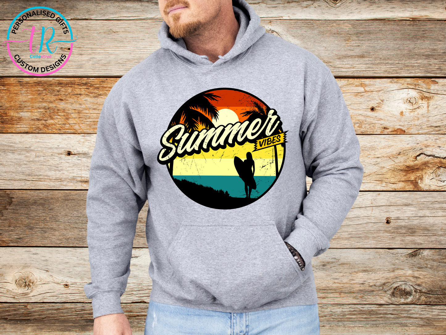 Hoodies-mens-hoodie-jumper-summer-grey-TR-collective-front