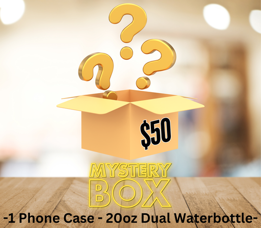 Mystery Box - Phone Case & Dual Water Bottle/Tumbler