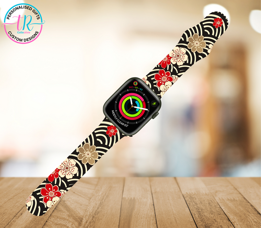 Apple Watch Bands - Japanese Flowers