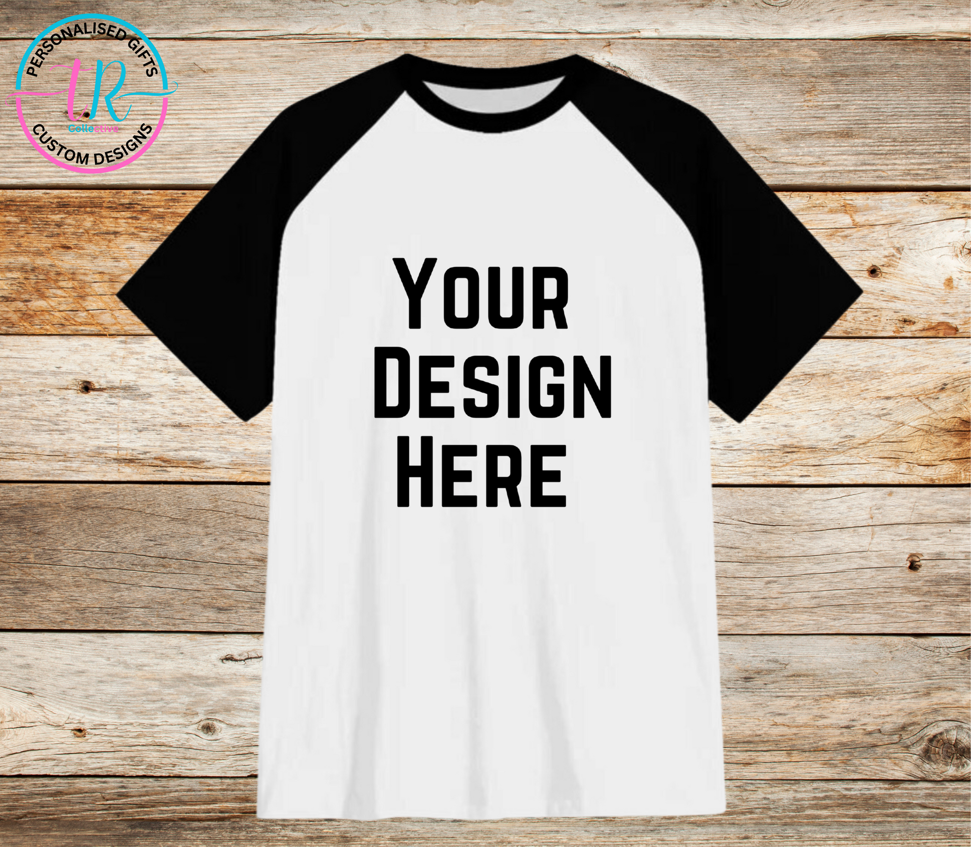 custom-t-shirts-design-your-own-shirt-personalised-t-shirt-black-sleeve-TR-collective-front