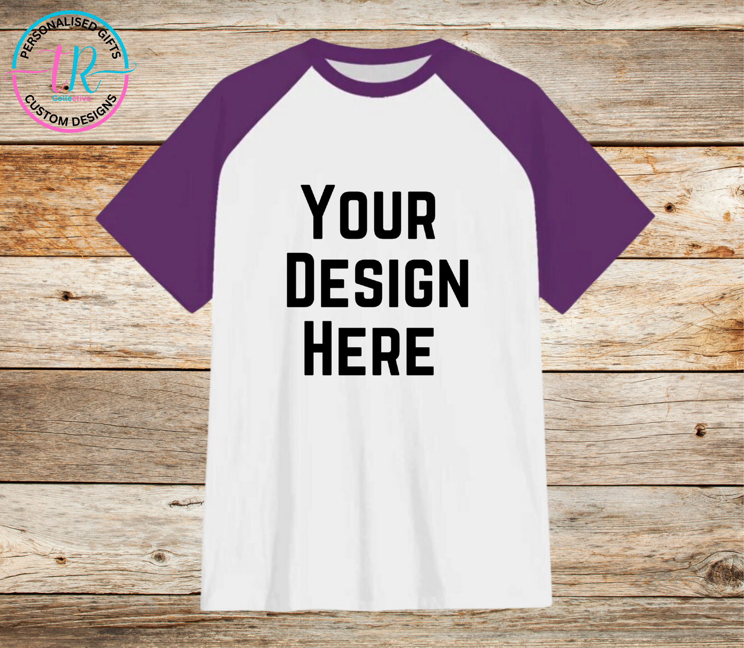 custom-t-shirts-design-your-own-shirt-personalised-t-shirt-purple-sleeve-TR-collective-front