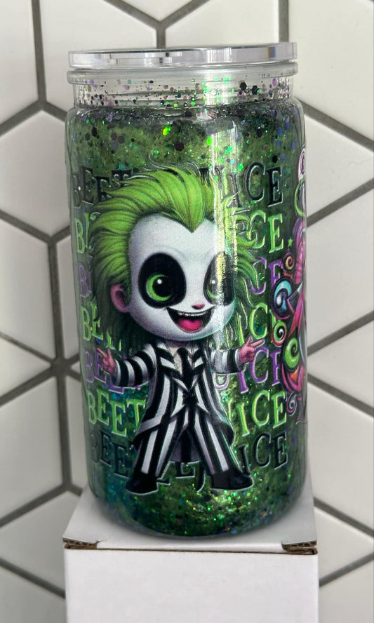 SnowGlobe Tumbler - Beetlejuice