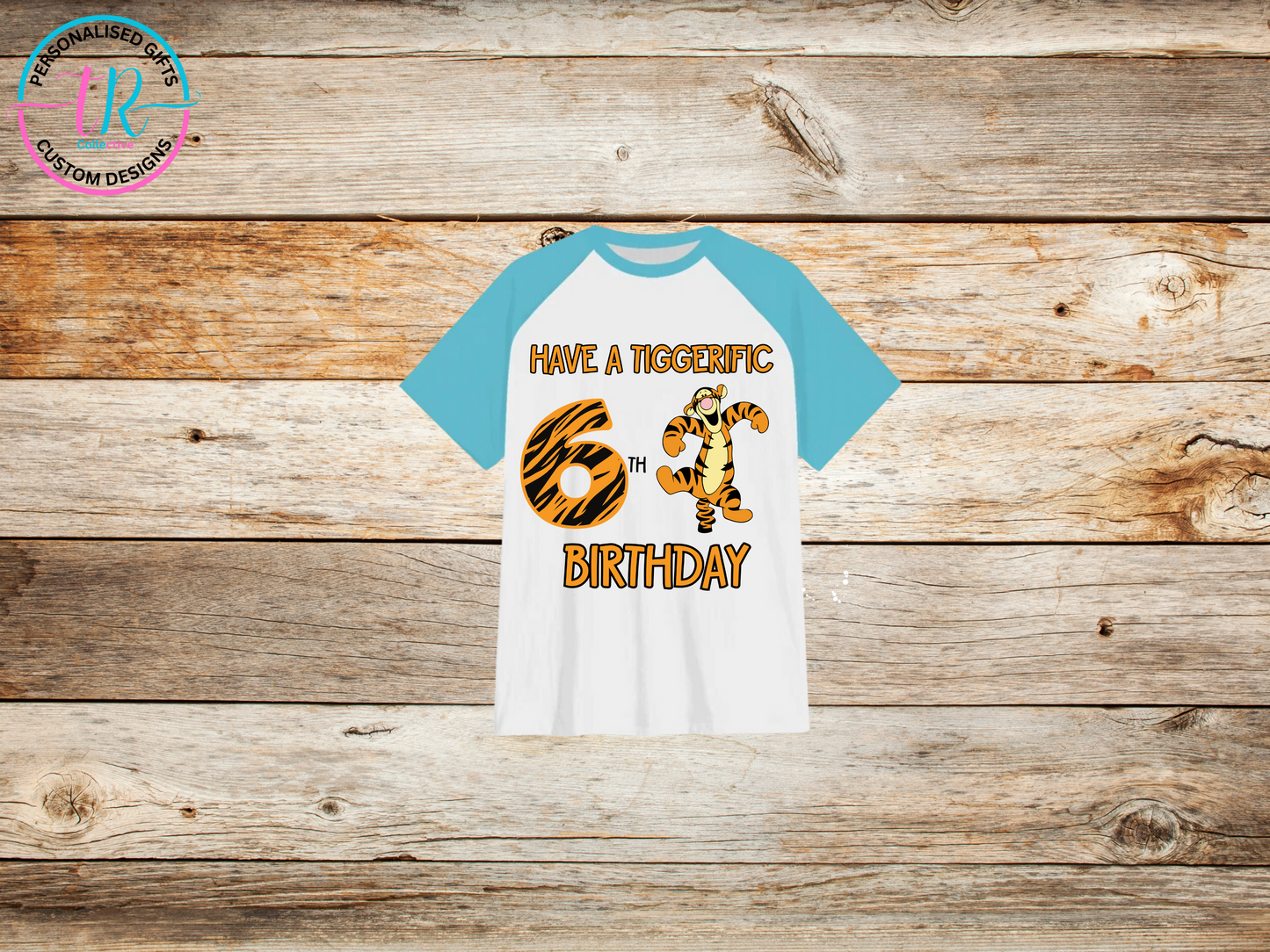 girls-andboys-t-shirt-birthday-tees-shirts-tiggerific-birthday-6-light-blue-sleeve-TR-collective-front