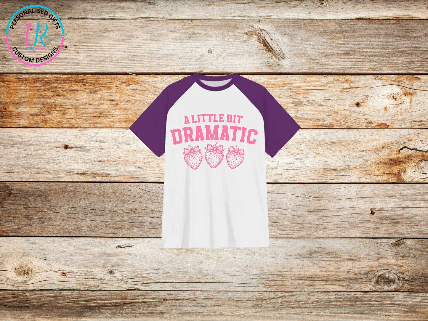 girls-t-shirt-graphic-tees-shirts-little-dramatic-purple-sleeve-TR-collective-front