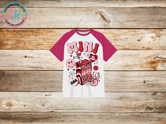 girls-t-shirt-graphic-tees-shirts-mini-pink-sleeve-TR-collective-front